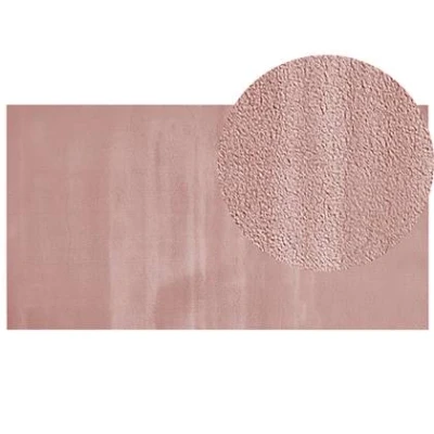 Afbeelding van Beliani MIRPUR Shaggy vloerkleed Roze 80 x 150 cm Polyester
