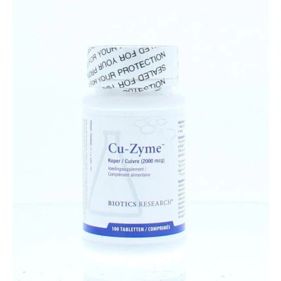 Afbeelding van Biotics Cu Zyme Koper Tabletten 100TB