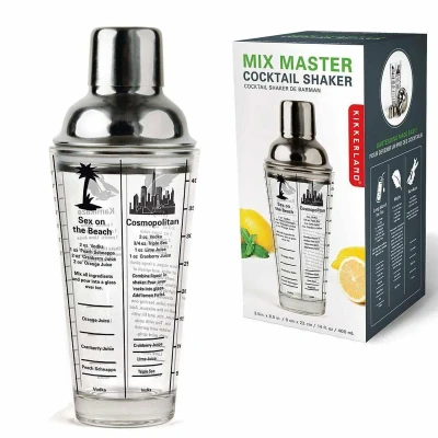Afbeelding van Cocktailshaker Met Recepten