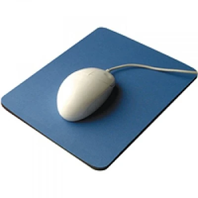 Afbeelding van Q CONNECT muismat, economy, ft 22 x 33 cm , blauw
