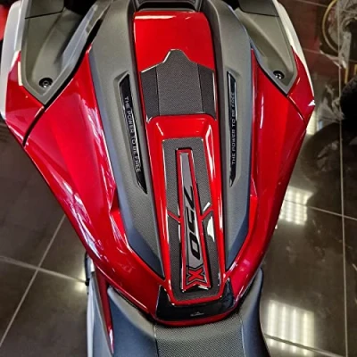 Afbeelding van Resin Bike Motorfietssticker compatibel met Honda NC750X 2021 2023. Bescherming van de sleutelzone voor objecthouders tegen stoten en schaafwonden. 3D sticker hars Made in Italy