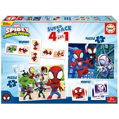 Afbeelding van Spelletjes Spidey Superpack 4 in 1