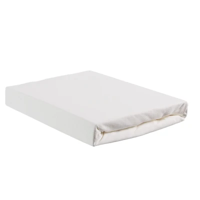 Afbeelding van Beddinghouse Jersey Topper Hoeslaken Wit