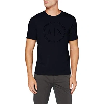 Afbeelding van Armani Exchange T shirt voor heren, Blauw