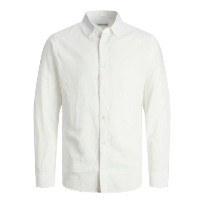 Afbeelding van Jack &amp; Jones Junior Jjelinen Shirt Overhemd voor kinderen, Maat: 176, White