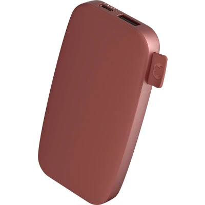 Afbeelding van Fresh ‘n Rebel Powerbank 6000 mah iPhone Samsung Telefoon oplader Safari Red