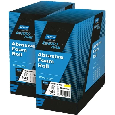 Afbeelding van NORTON 63642557608 schuurrol PRO RTH RL 115x25000 A275 korrel 400