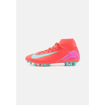 Afbeelding van Nike Performance ZM 10 Academy AG Voetbalschoenen met kunststof noppen, Maat: 45, Ember glow/aurora green Textiel/ synthetisch