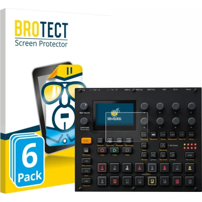 Afbeelding van BROTECT Screenprotector voor Elektron Digitakt II Folie Beschermfolie transparant (6 Stuks)