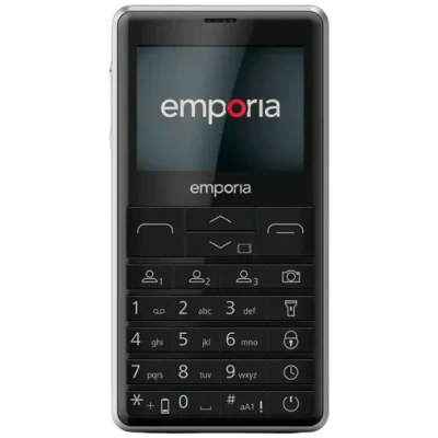 Afbeelding van Emporia Prime 4G Zwart met Proximus abonnement 150 minuten + 5000 MB