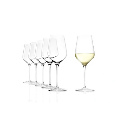 Afbeelding van Kristallen witte wijnglazen, set van 6 41 cl STARlight