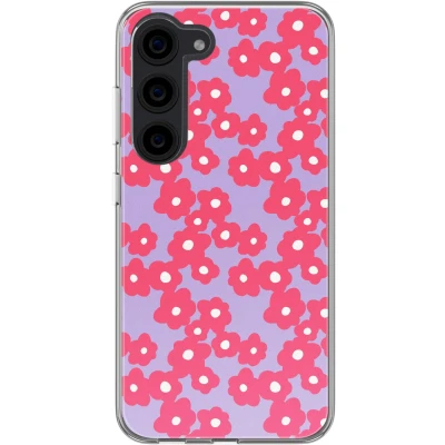Afbeelding van imoshion hoesje Geschikt voor Samsung Galaxy S23 Design Dusty Rose Blossoms