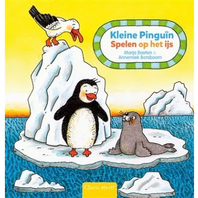 Image de Kleine Pinguïn: spelen op het ijs