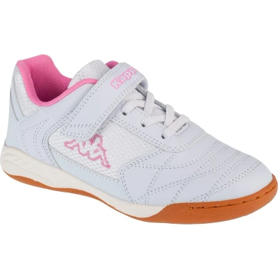 Afbeelding van Kappa Damba Unisex Trainingsschoen voor kinderen, Maat: 25, White/rosé Imitatieleer/ textiel