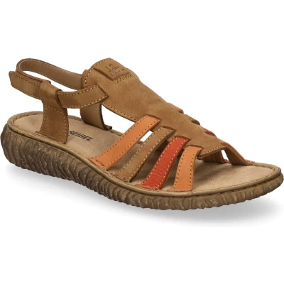 Afbeelding van Josef Seibel Ronja Outdoorsandalen, Dames, Maat: 37, Castagne multi Leer