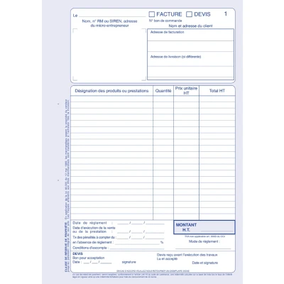 Afbeelding van ELVE 297 x 210 40/2 AUTO ONDERNEMERS NOTEBOEK 1 stuk