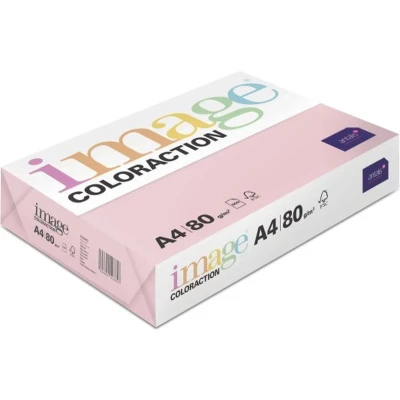 Afbeelding van Image Coloraction Papier Pastel roze 80 gram 500 vel