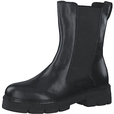 Afbeelding van Marco Tozzi dames 2 25441 41, Chelsea dames, zwart.