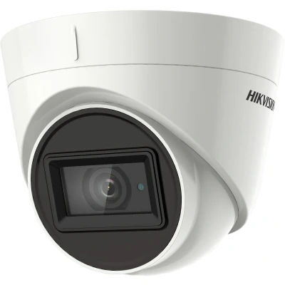 Afbeelding van Hikvision DS 2CE78H8T IT3F CCTV Beveiligingscamera Buiten Bedraad Engels Kup (2560 x 1944 pixels), Netwerkcamera, Zwart, Wit