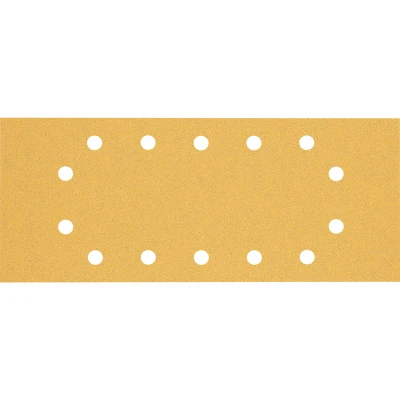 Image de BOSCH 2608900848 Feuille abrasive Expert C470 Best for Wood and Paint, 115 x 280 mm, grain 80, 14 trous (10 pcs)