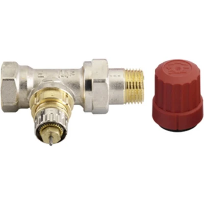 Afbeelding van Danfoss thermostatische radiatorafsluiter recht verkort 3/4 Kvs = 057 m3/h RA N20