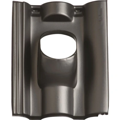 Afbeelding van Ubbink 0170095 Kunststof Doorvoerpan Zwart Ø 131 25 45
