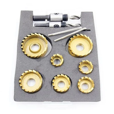 Afbeelding van LAIWEI Set van 7 M35 metalen gatenzaag stuks metaal: 16 18 20 22 28 30 32 35 mm voor het boren metaal
