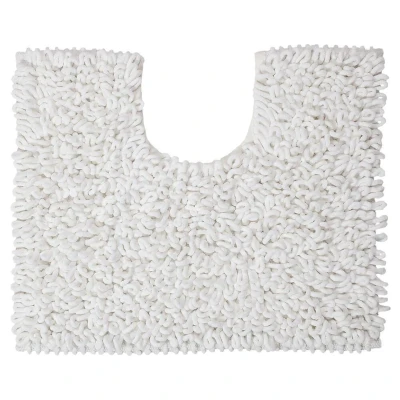 Afbeelding van Sealskin Twist Toiletmat Polyester 45x50 cm Wit