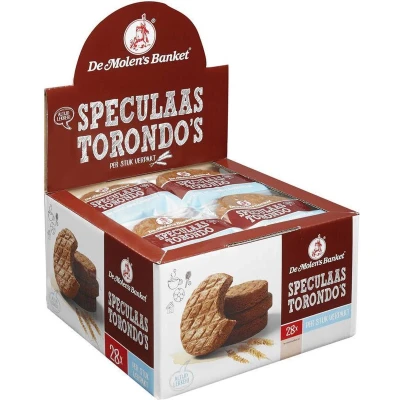 Afbeelding van De Molen Speculaas Torondos 28x65 gram