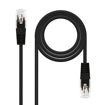 Image de Nanocable 10.20.0102 BK Câble de réseau CAT 5e UTP (2 m) couleur noir