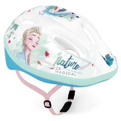 Afbeelding van Frozen Elsa Anna Olaf Kinderfietshelm, voor meisjes, lichtgewicht, verstelbaar 52 56 cm