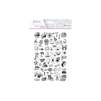 Afbeelding van Outdoors Stamp Bullet Journal