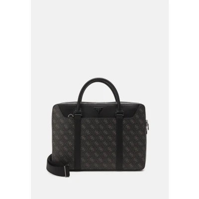 Afbeelding van Guess Vezzola DOC CASE Unisex Aktetas, Maat: One Size, Dark black