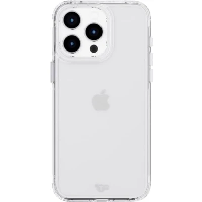 Afbeelding van tech21 Evo Clear iPhone 15 Pro hoes, schokbestendig, transparant