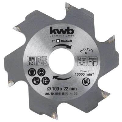 Afbeelding van KWB Zaagblad Voor lamellenfrees 100 x 22 mm
