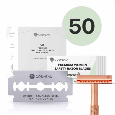 Afbeelding van Losse Safety Razor Blades voor Beginners Green