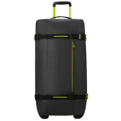 Afbeelding van American Tourister Urban Track Duffle/Wheels L Coated black/lime Reistas