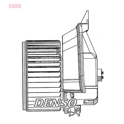 Afbeelding van DENSO DEA20200 Interieurventilator voor voertuigen met stuur rechts OPEL: Corsa D Hatchback