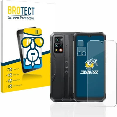 Afbeelding van BROTECT Screenprotector voor Blackview BV9200 (Voor+Camera) Folie Beschermfolie Beschermglas transparant