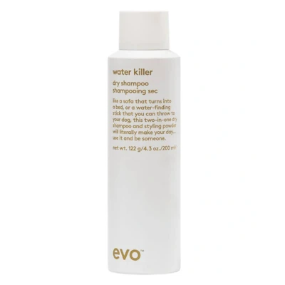 Afbeelding van Evo Water Killer Droog Shampoo 200ml Droogshampoo vrouwen Voor Alle haartypes