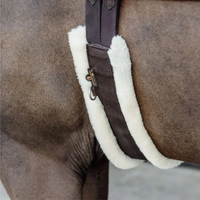 Afbeelding van Kentucky Veelzijdigheidssingel Sheepskin Bruin/Naturel 135cm