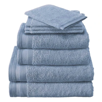 Image de de Witte Lietaer Contessa linge bain Serviette d&#039;invité (40x60 cm) lot 3 Bleu