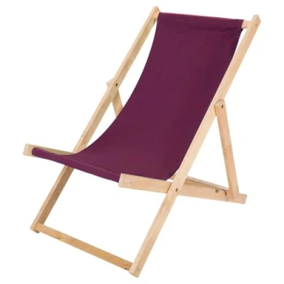 Afbeelding van Impwood Houten strandstoel, ligstoel