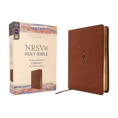 Afbeelding van Nrsvue, Holy Bible, Compact, Leathersoft, Brown, Comfort Print