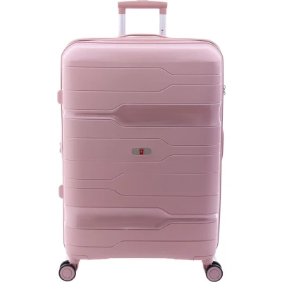 Afbeelding van Gladiator MIT Dehnfalte Reistas, Maat: One Size, Metallic pink