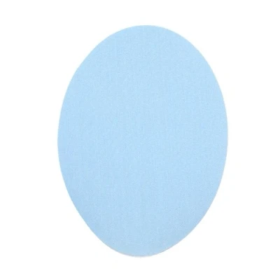 Afbeelding van Haberdashery Online 6 x kinderkniebeschermers ter bescherming van je kleding en reparatie broeken, jassen, truien, 10,5 8 cm, hemelsblauw, 16. Hemelsblauw
