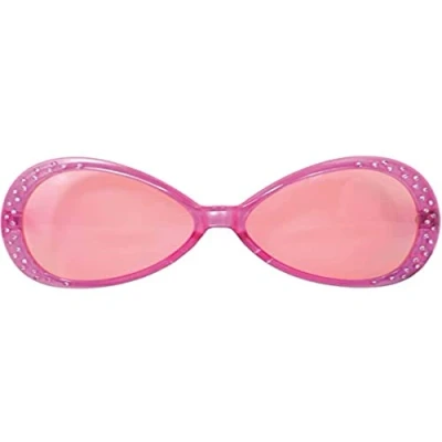 Afbeelding van Folat Bril met roze diamant frame