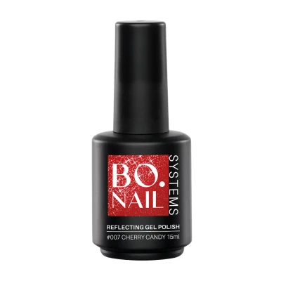 Afbeelding van BO.NAIL SYSTEMS BO Reflecting Gel Polish #007 Cherry Candy (15ml)