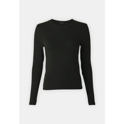 Afbeelding van ONLY Onlriley O NECK Longsleeve, Dames, Maat: XS, Black