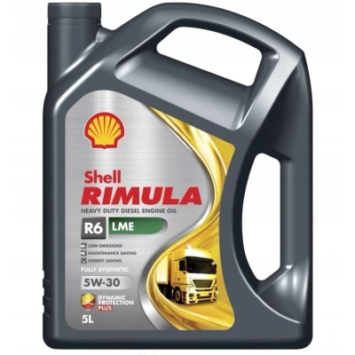 Afbeelding van Shell Rimula R6 LME 5W 30 5L Motorolie 550053997 MERCEDES BENZ: Sprinter 3.5 T Van, E Class Saloon, C Saloon